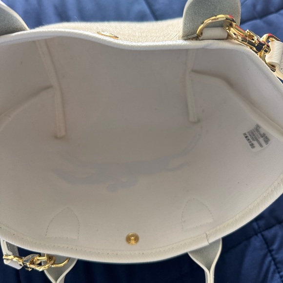 Longchamp Le Panier Pliage Top Handle Raffia Tote bag canvas - Picture 9 of 11